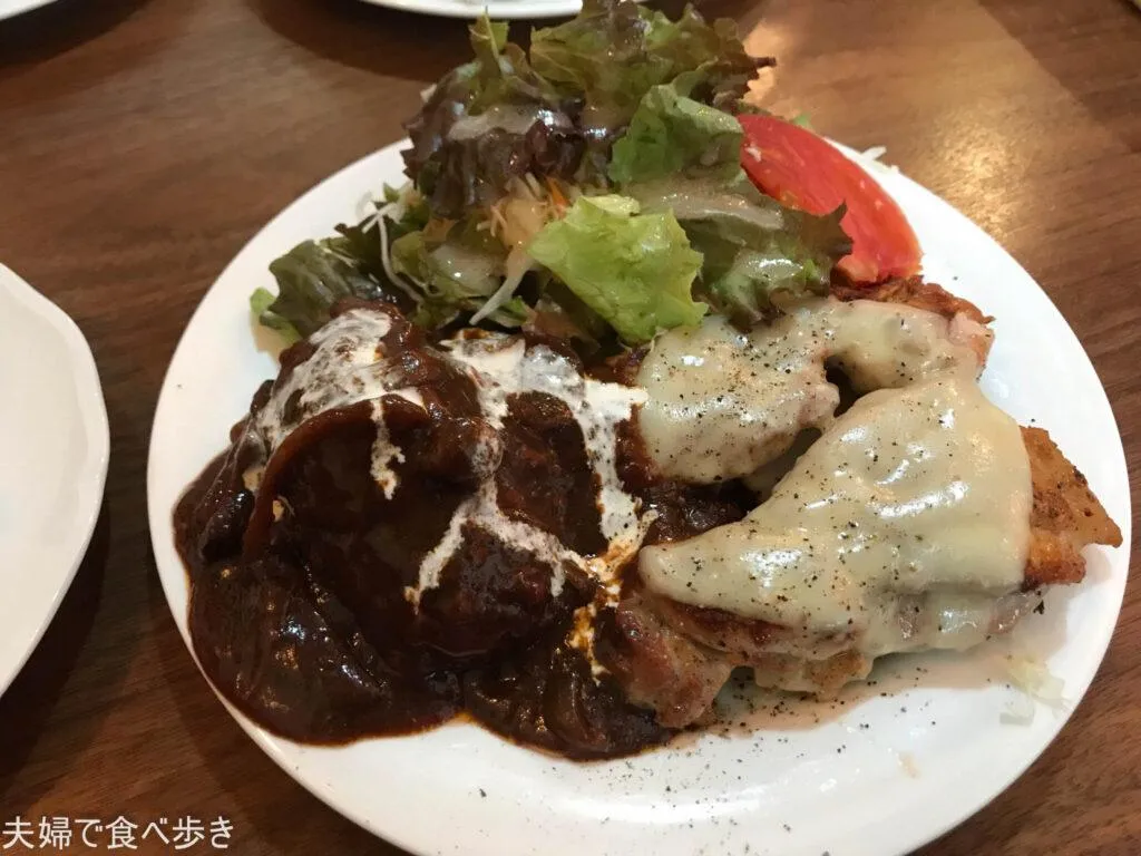ビストロひなた　早稲田のボリュームランチ