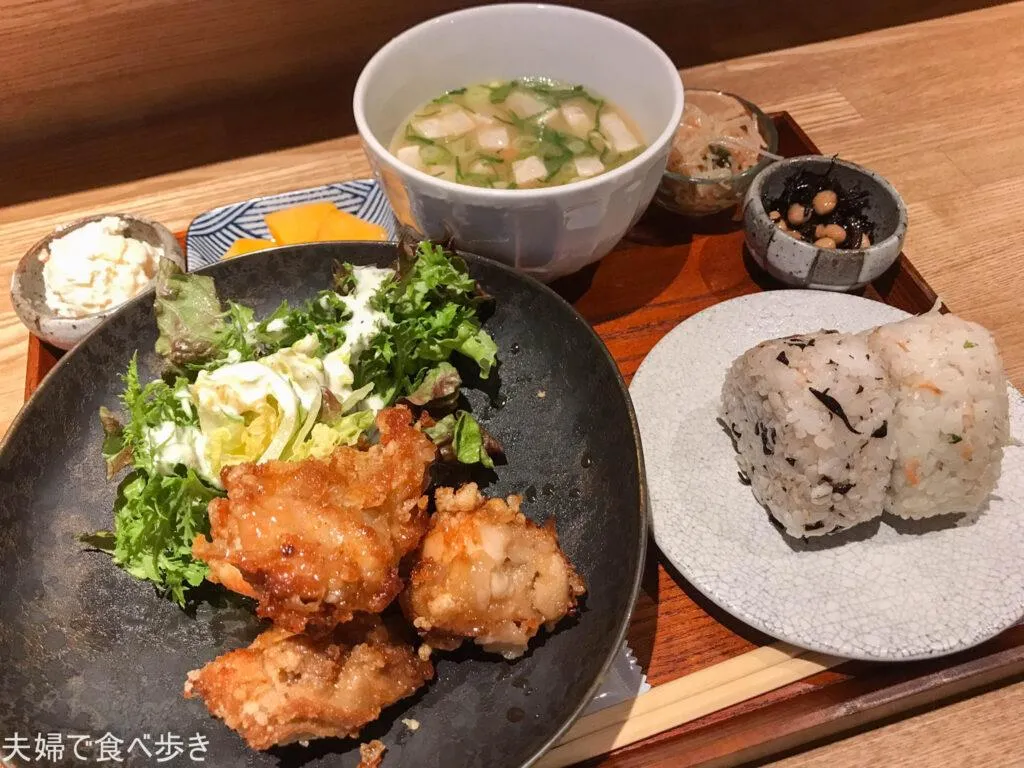 ランチのおにぎり定食