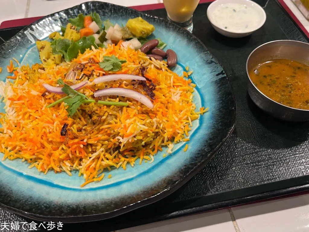 アルクロード　飯田橋でビリヤニ