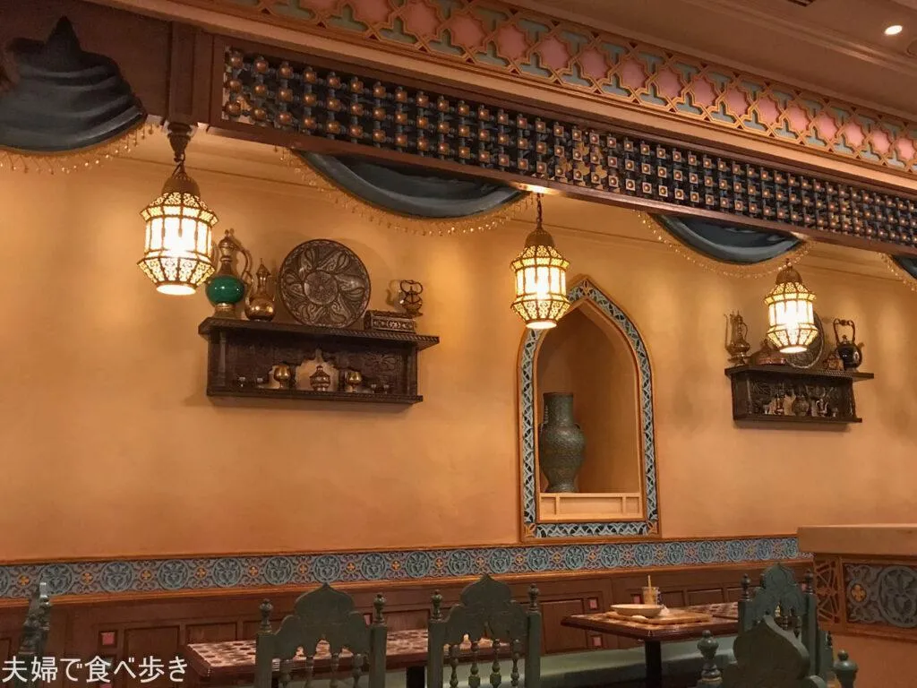 カスバ・フードコート　ディズニーシーのカレー