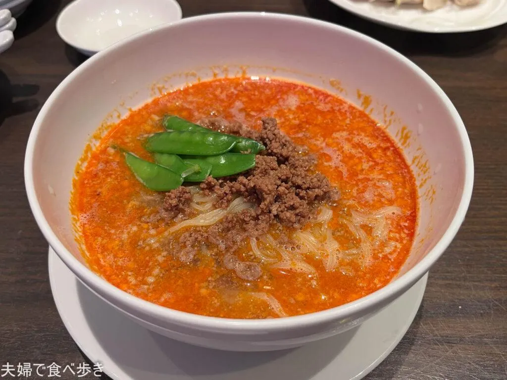 神楽坂の餃子と担々麺