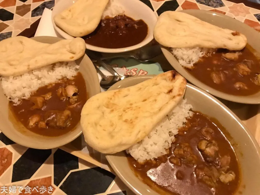 カスバ・フードコート　ディズニーシーのカレー