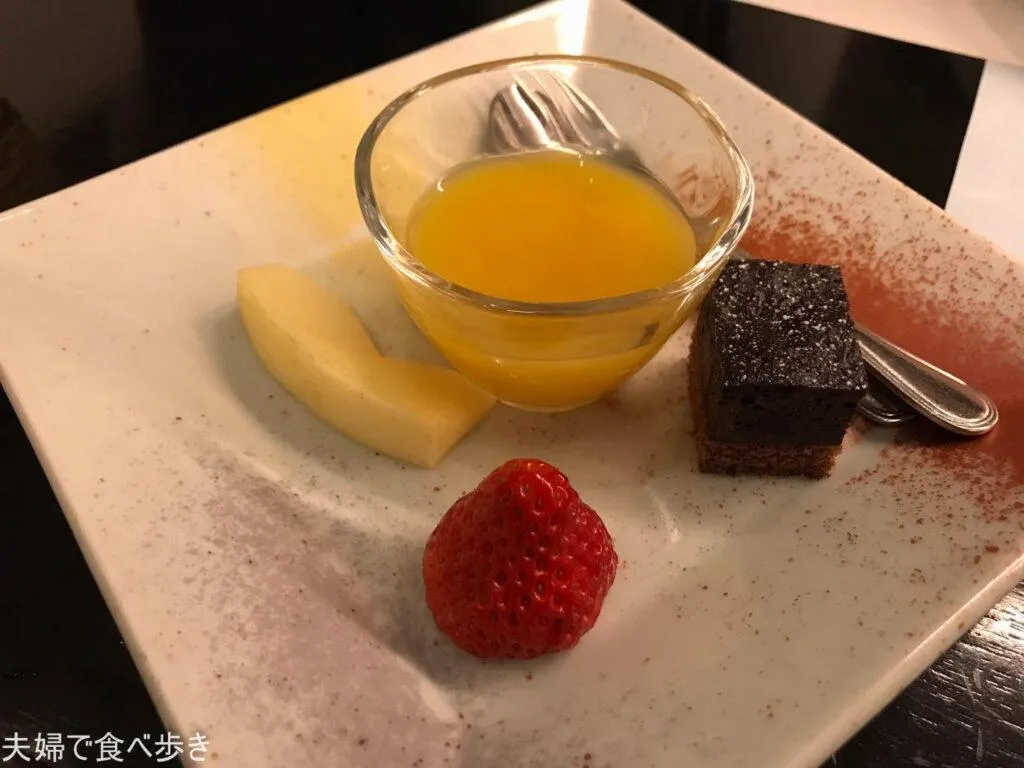 小人向けの夕食