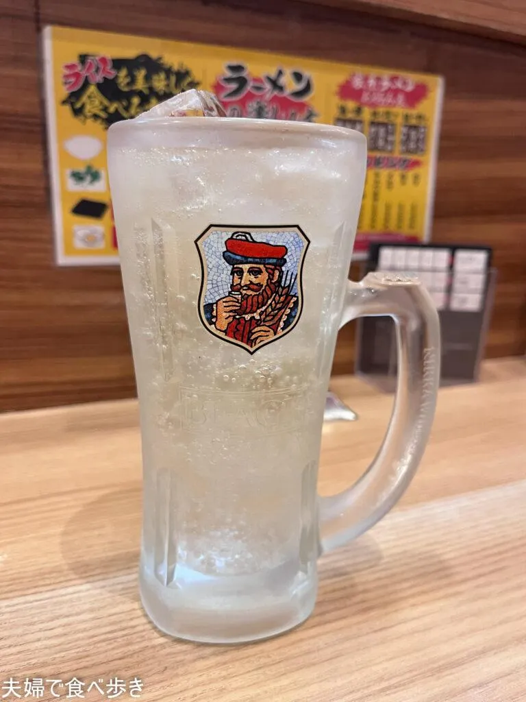 ラーメン屋で一杯