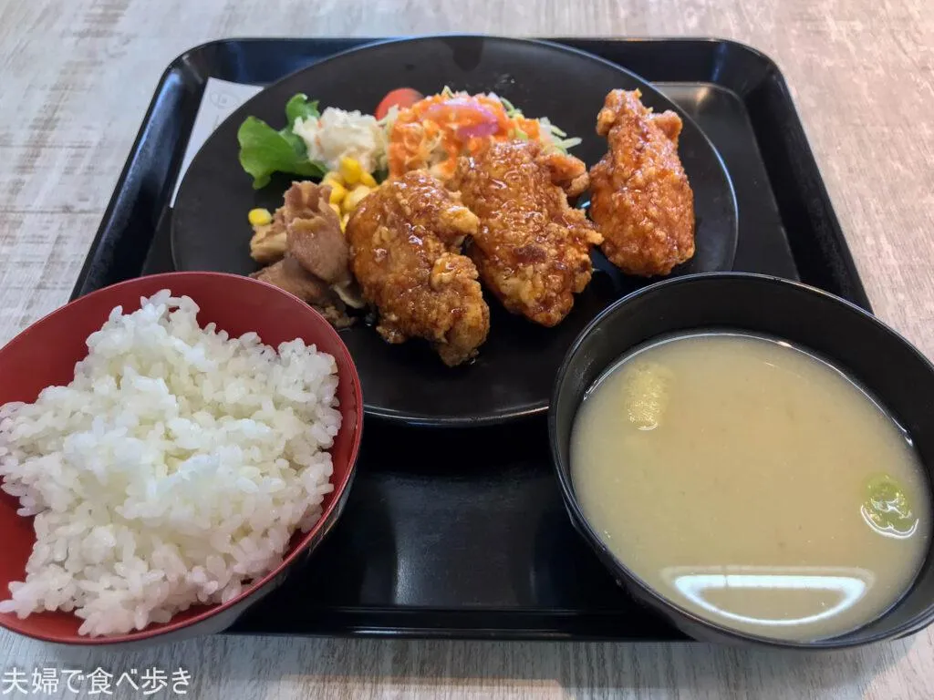 佐大近くの定食屋