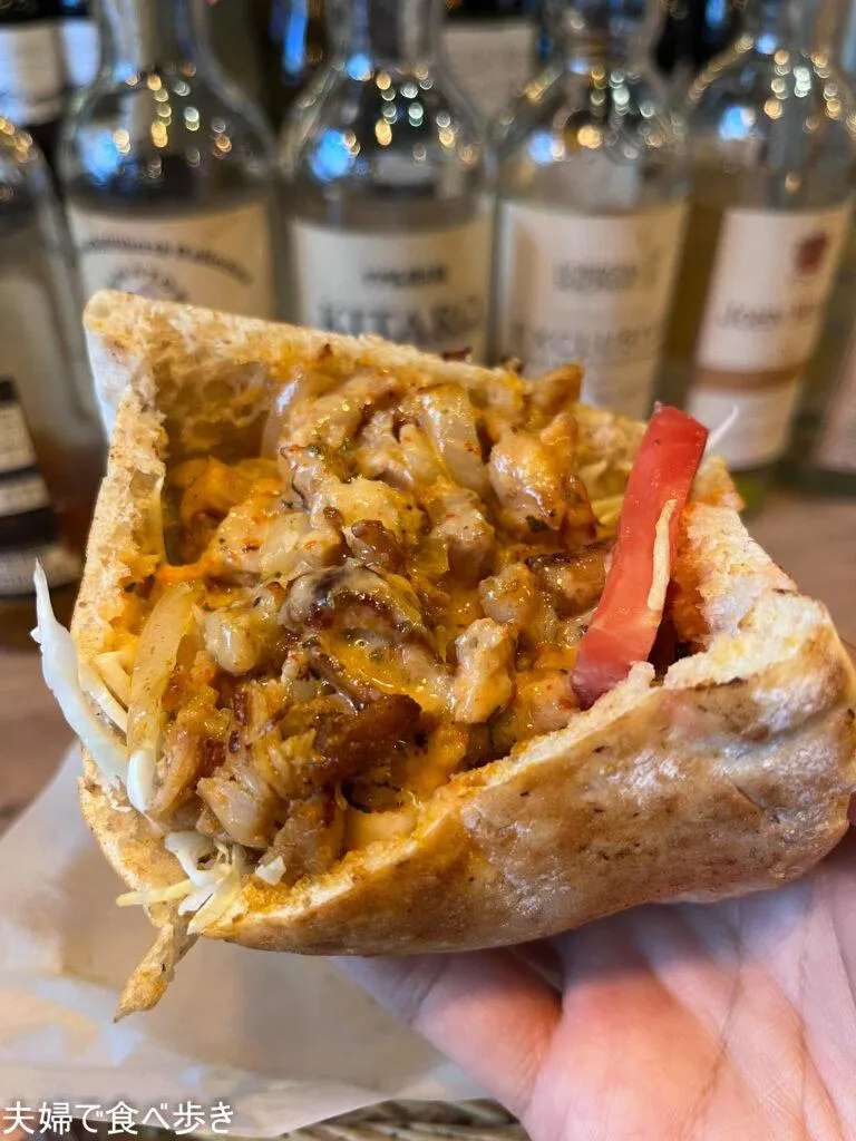 ケバブでビール