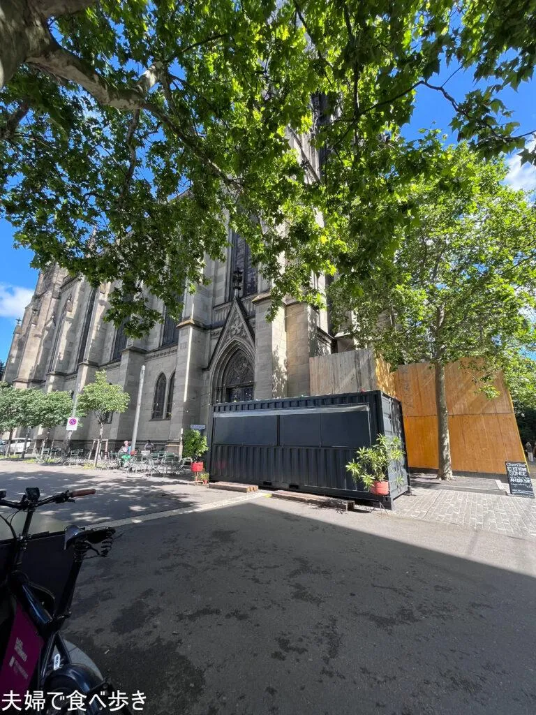 教会の中のカフェ