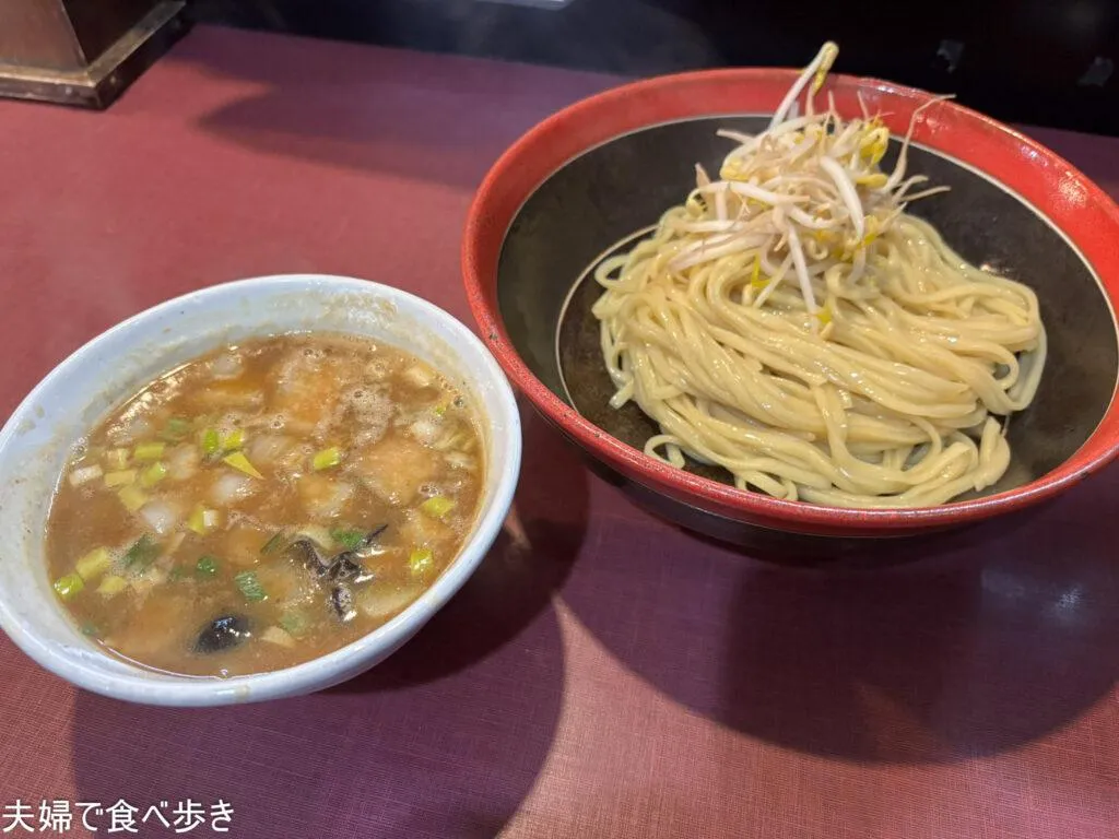 自家製麺のつけ麺