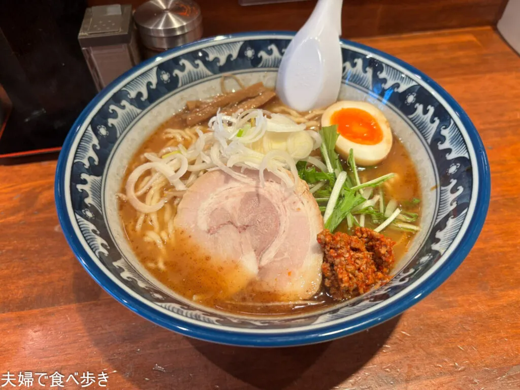 助六麺は辛味噌のせ
