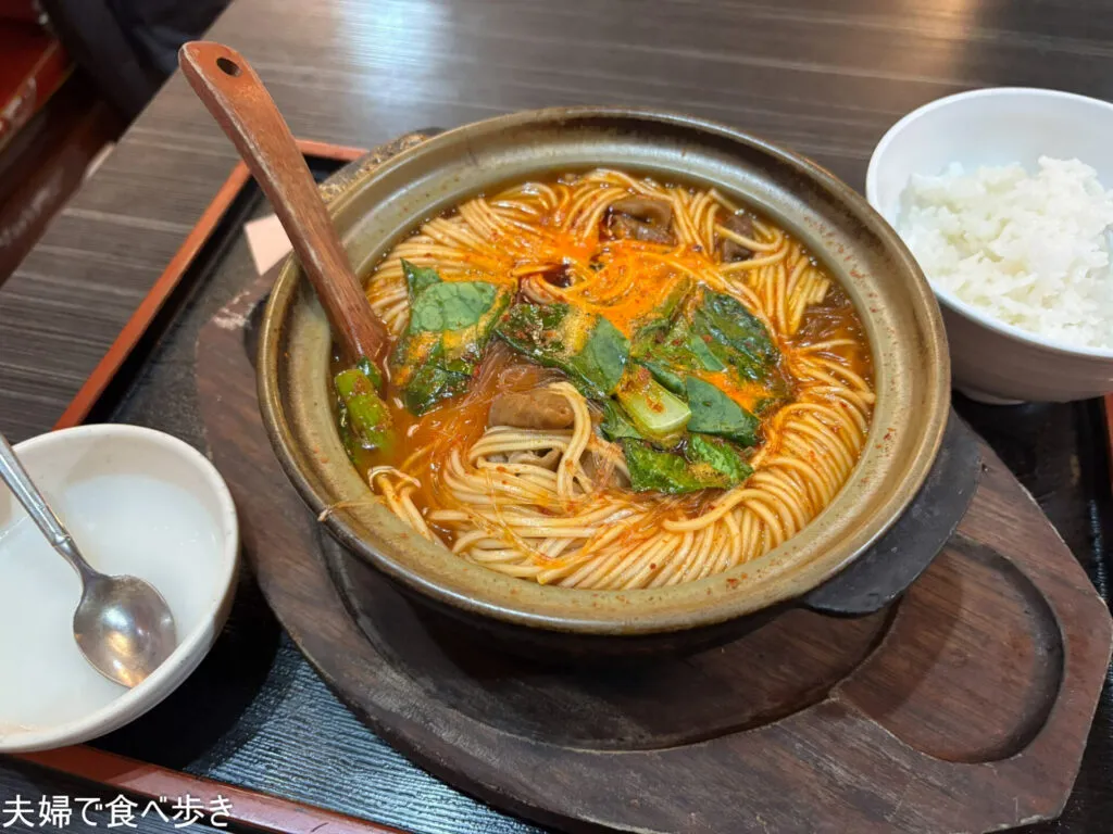 虎ノ門で土鍋ランチ