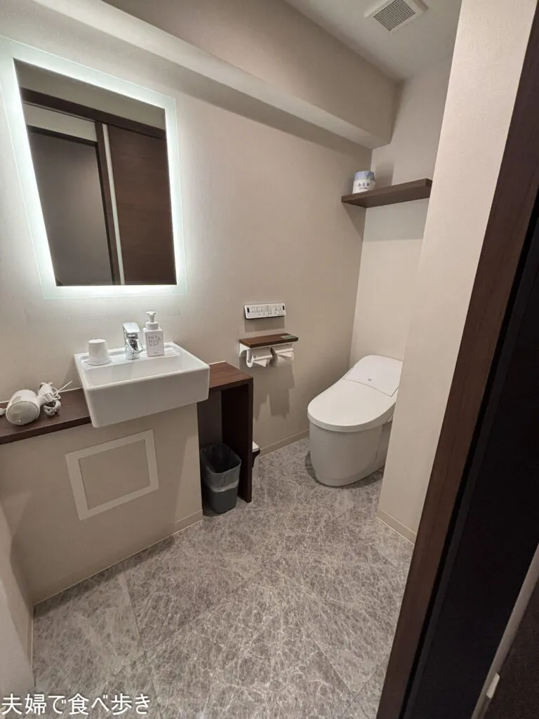 広島駅近く、無料朝食付き