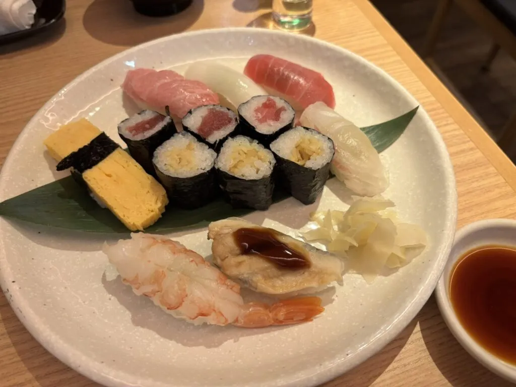 エスカでお寿司