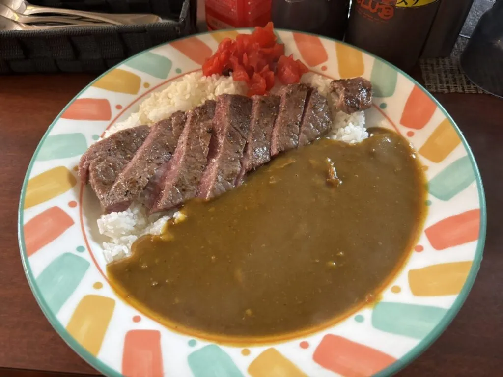 有楽町でステーキカレー