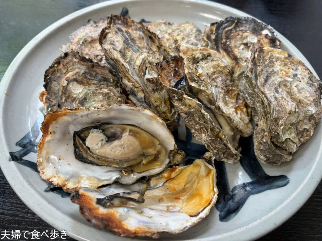 宮島で焼きがき