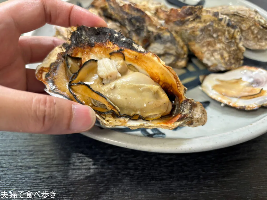 宮島で焼きがき