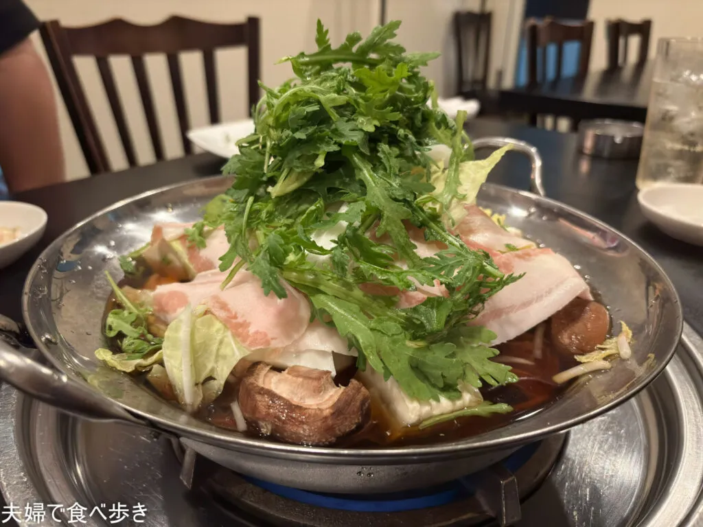 鶏料理大番は鍋と焼がある