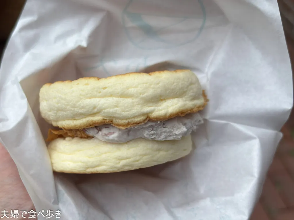 スフレのようなどら焼き