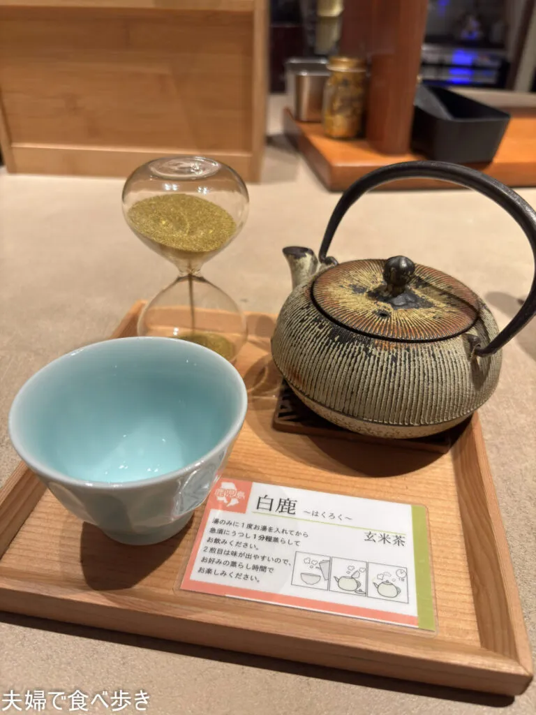 神楽坂茶寮の夏の桃パフェ