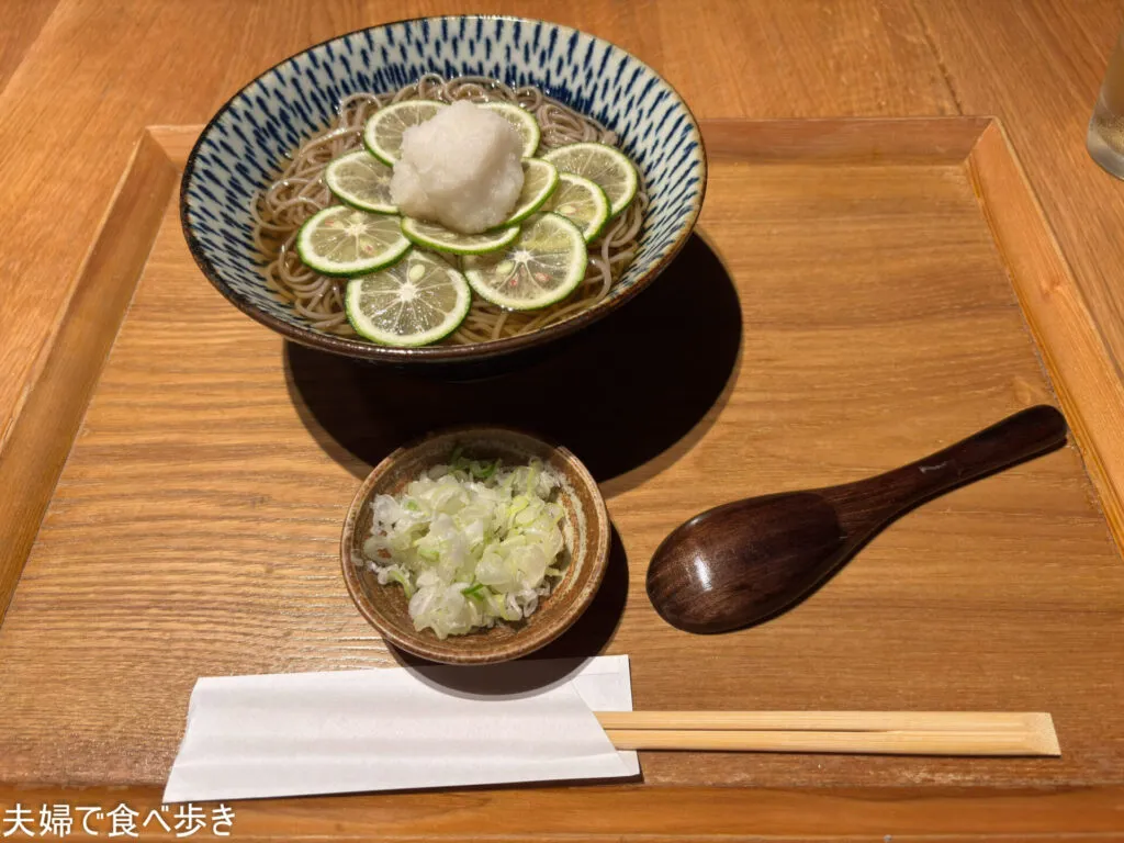 マークシティですだちそば