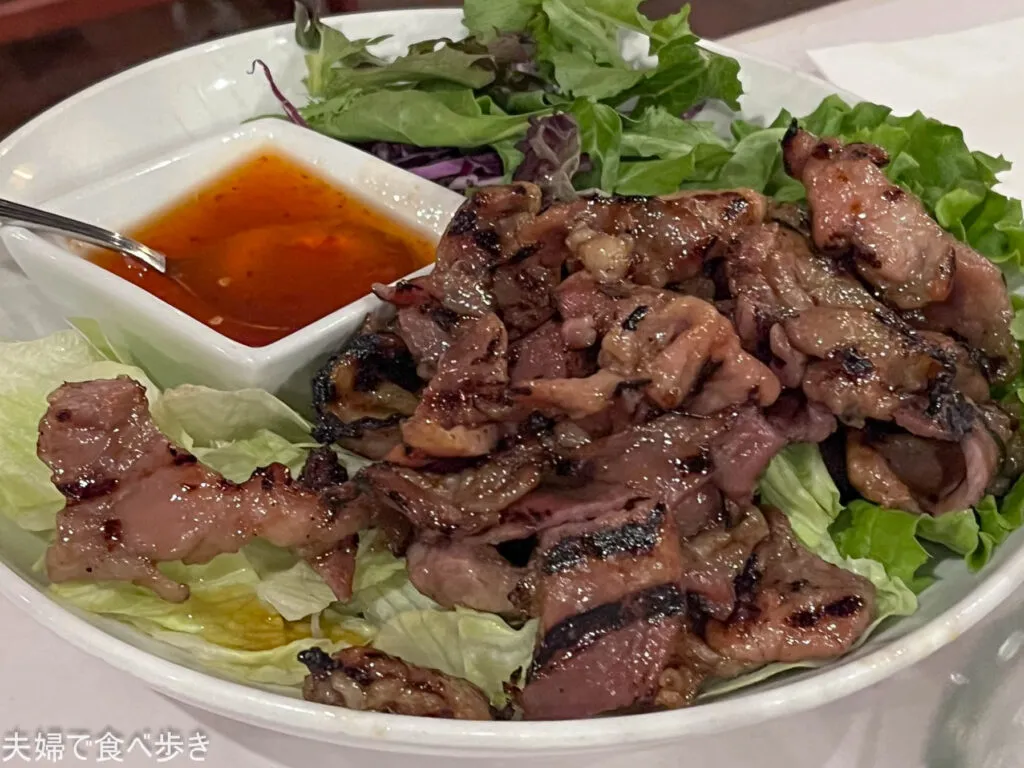 ボリュームたっぷりタイ料理