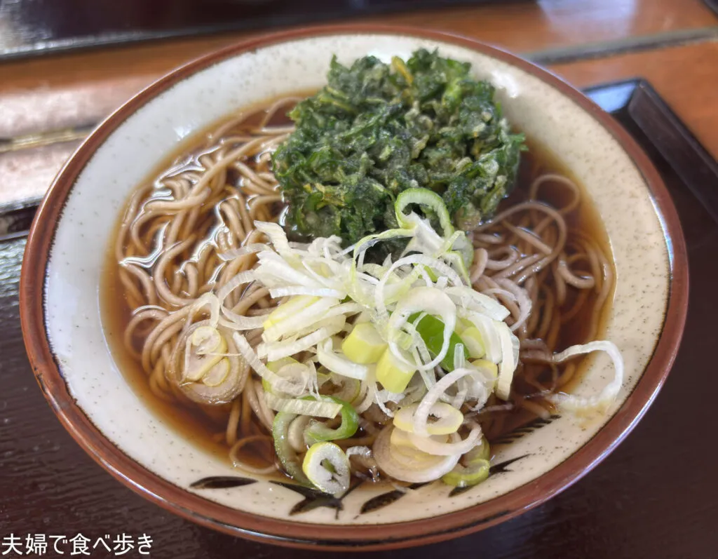 朝食立ち食いそば