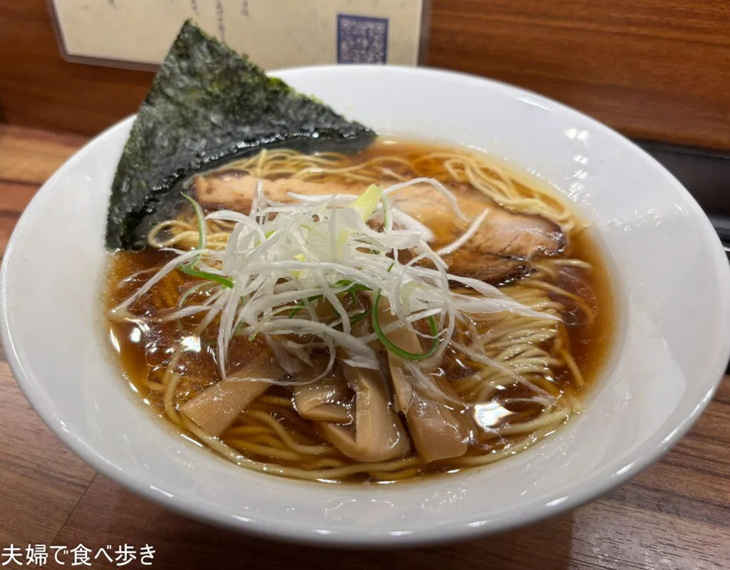 中華そばとチャーシュー丼